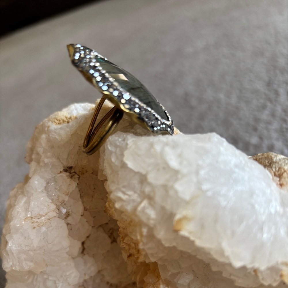 Labradorite Statement Ring - image 5